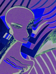 l wonder you,water colour printer girl