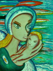 the two of uS WITH LITTLE BOY IN UKRAINE WAR with little girl free