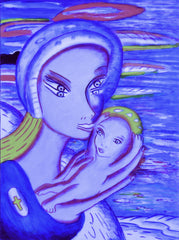 the two of uS WITH LITTLE BOY IN UKRAINE WAR with little girl free