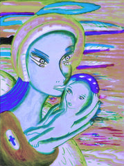 the two of uS WITH LITTLE BOY IN UKRAINE WAR with little girl free