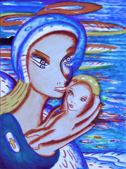 the two of uS WITH LITTLE BOY IN UKRAINE WAR with little girl free
