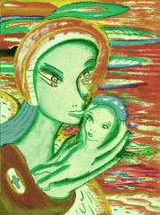 the two of uS WITH LITTLE BOY IN UKRAINE WAR with little girl free