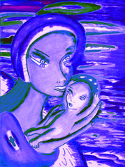the two of uS WITH LITTLE BOY IN UKRAINE WAR with little girl free