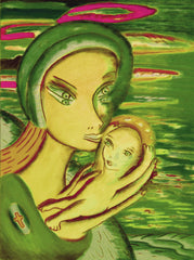 the two of uS WITH LITTLE BOY IN UKRAINE WAR with little girl free