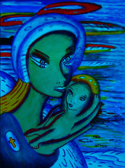 the two of uS WITH LITTLE BOY IN UKRAINE WAR with little girl free