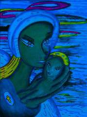 the two of uS WITH LITTLE BOY IN UKRAINE WAR with little girl free