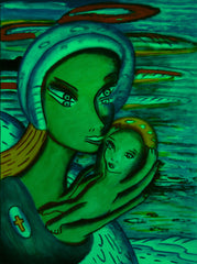 the two of uS WITH LITTLE BOY IN UKRAINE WAR with little girl free