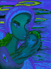 the two of uS WITH LITTLE BOY IN UKRAINE WAR with little girl free