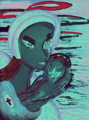 the two of uS WITH LITTLE BOY IN UKRAINE WAR with little girl free