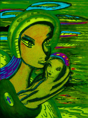 the two of uS WITH LITTLE BOY IN UKRAINE WAR with little girl free