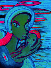 the two of uS WITH LITTLE BOY IN UKRAINE WAR with little girl free