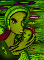 the two of uS WITH LITTLE BOY IN UKRAINE WAR with little girl free
