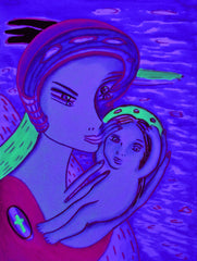 the two of us with little boy in ukraine war with little girl free