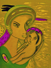 the two of us with little boy in ukraine war with little girl free