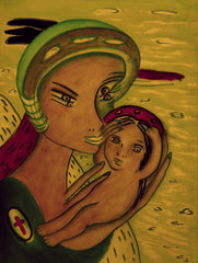the two of us with little boy in ukraine war with little girl free
