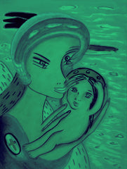 the two of us with little boy in ukraine war with little girl free