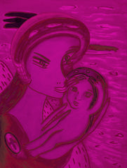 the two of us with little boy in ukraine war with little girl free