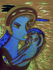 the two of us with little boy in ukraine war with little girl free