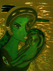 the two of us with little boy in ukraine war with little girl free