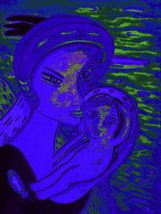 the two of us with little boy in ukraine war with little girl free