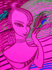 love my,DOLPHIN space cake girl