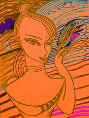 love my,DOLPHIN space cake girl
