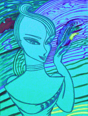 love my,DOLPHIN space cake girl