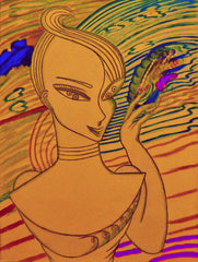 love my,DOLPHIN space cake girl
