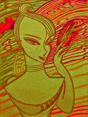 love my,DOLPHIN space cake girl