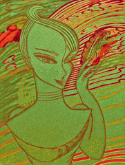 love my,DOLPHIN space cake girl