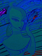 love my,DOLPHIN space cake girl