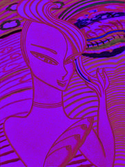 love my space cake girl