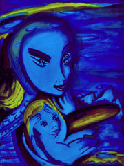 the two of us with little boy in ukraine war with little girl free
