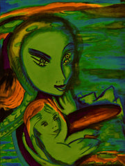 the two of us with little boy in ukraine war with little girl free