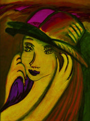 l don't know,with sun hat