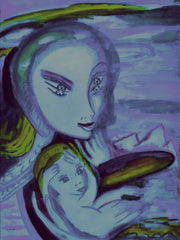 the two of us with little boy in ukraine war with little girl free