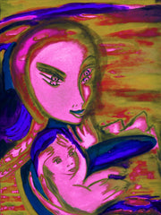 the two of us with little boy in ukraine war with little girl free
