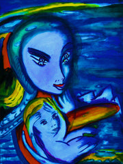the two of us with little boy in ukraine war with little girl free
