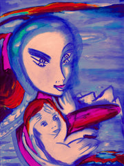 the two of us with little boy in ukraine war with little girl free