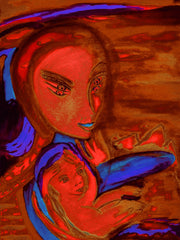 the two of us with little boy in ukraine war with little girl free
