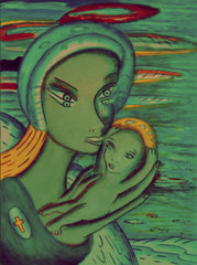 the two of uS WITH LITTLE BOY IN UKRAINE WAR with little girl free