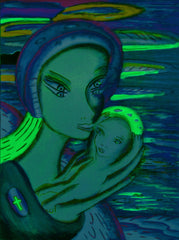 the two of uS WITH LITTLE BOY IN UKRAINE WAR with little girl free