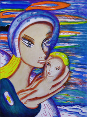 the two of uS WITH LITTLE BOY IN UKRAINE WAR with little girl free