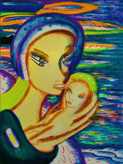 the two of uS WITH LITTLE BOY IN UKRAINE WAR with little girl free