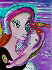 the two of us with little girl in ukraine war with little girl free
