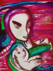 the two of us with little boy in ukraine war with little girl free