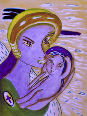 the two of us with little boy in ukraine war with little girl free