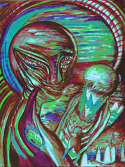 space man with