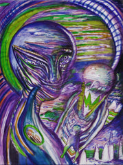 space man with