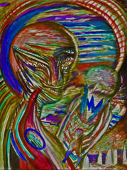 space man with